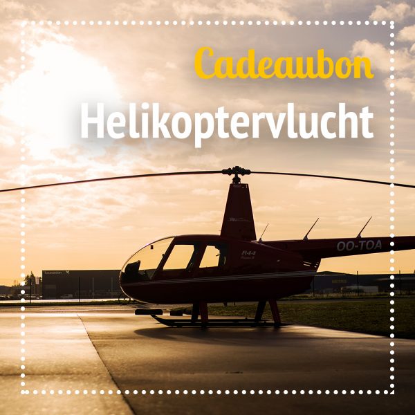 Cadeaubon helikoptervlucht