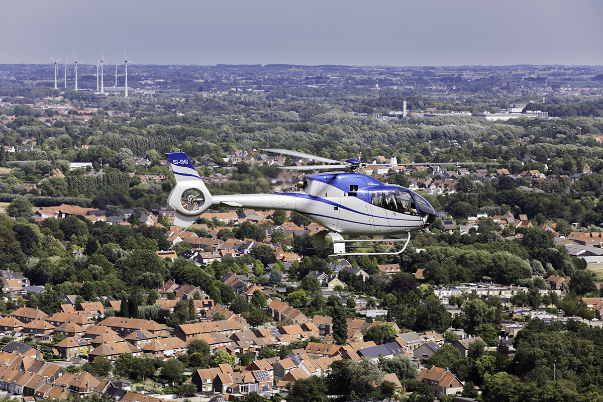 helikoptervlucht west-vlaanderern