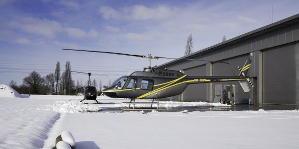 Helikoptervlucht met een Robinson R44