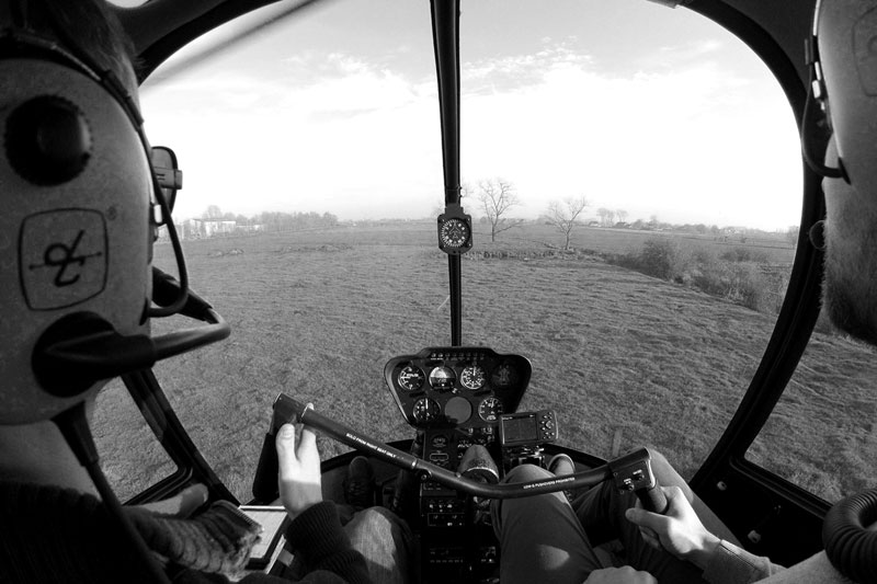 zelf vliegen met een helikopter
