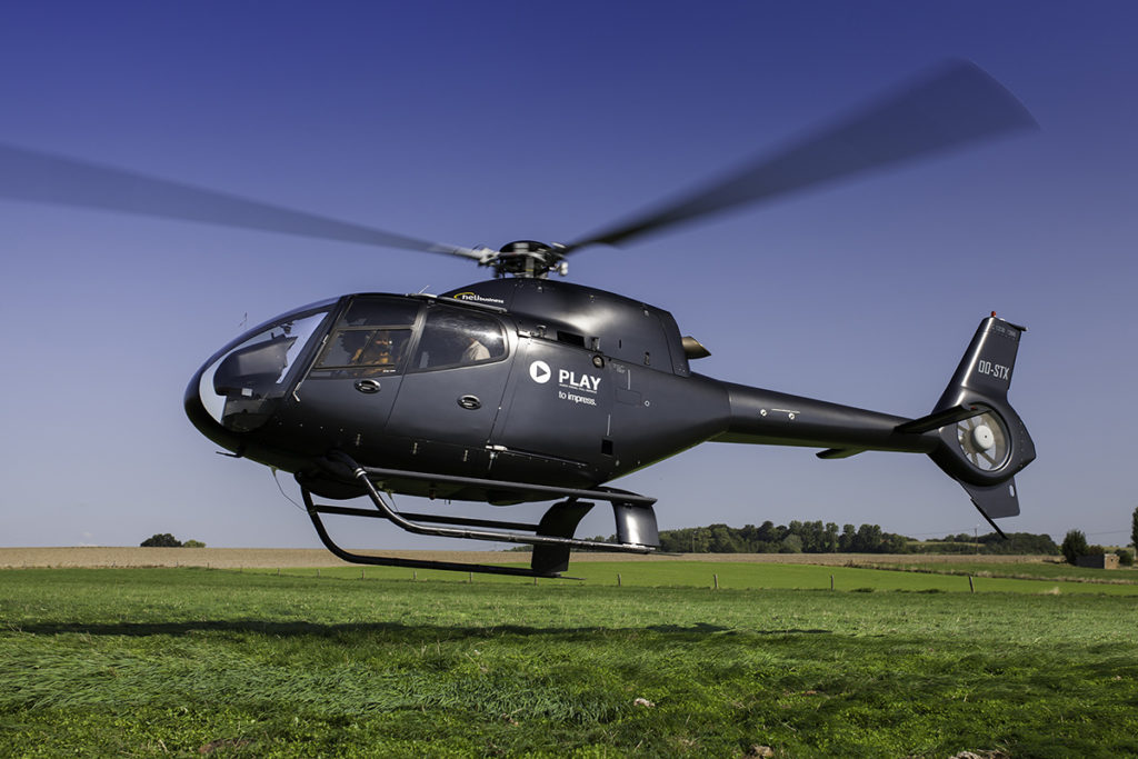luchtdopen helikopter