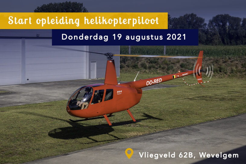 Start opleiding helikopterpiloot